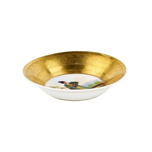 Porcelain Saucer, 1820s For Sale - Image 3 of 5