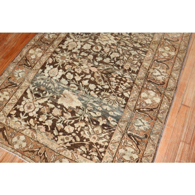 Persian Antique Persian Bidjar Carpet - 3'8" x 5'9" For Sale - Image 3 of 8