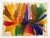 Morris Louis Modernist Lithograph Print Abstract Expressionist Museum Poster " Point of Tranquility " 1959-60 For Sale In Kansas City - Image 6 of 11