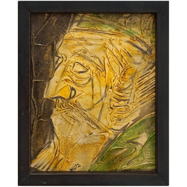 Moshe Katz, Rabbi, Judaica, Mixed Media, c. 1950 For Sale
