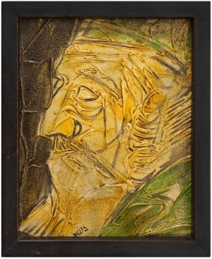 Moshe Katz, Rabbi, Judaica, Mixed Media, c. 1950