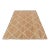 Modern Geometric Bohemian Jute Rug 3x8 Ft. For Sale