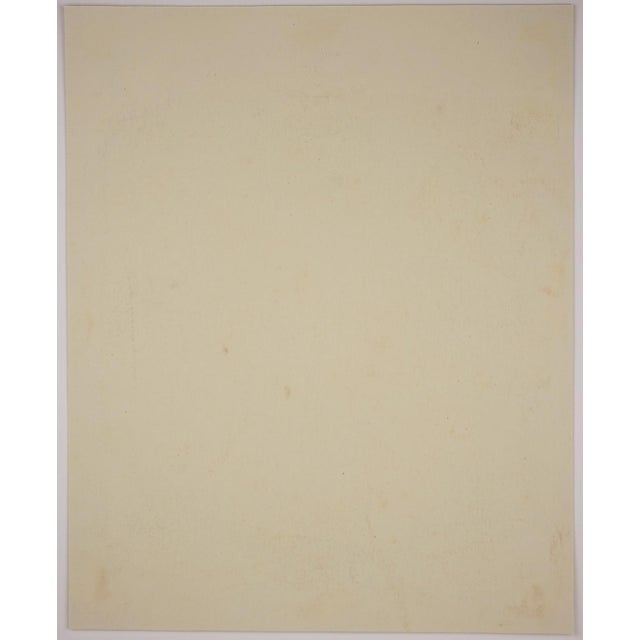Fritz Uphoff, Two Female Nudes, 1930, Red Chalk Drawing For Sale - Image 6 of 7