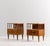 Walnut Bedside Tables attributed to Mario Cereghini, 1940s, Set of 2, in Very Good conditions. Designed 1920 to 1949 This...