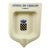 Vintage Hotel De Crillon Paris Opalex Milk Glass Ashtray Catchall Dish France For Sale