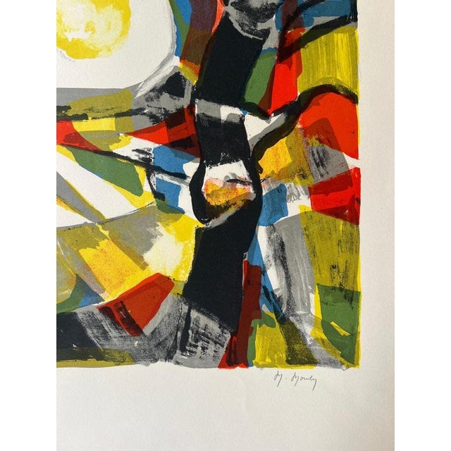 Marcel Mouly, The Black Tree, Lithograph For Sale - Image 5 of 6