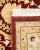 2000 - 2009 Mogul, One-of-a-Kind Hand-Knotted Area Rug in Red, 9' 1" x 11' 10" For Sale - Image 5 of 8