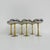 Mid-Century Italian Stainless Steel and Brass Champagne Coupes, 1970s, Set of 6 For Sale - Image 6 of 14