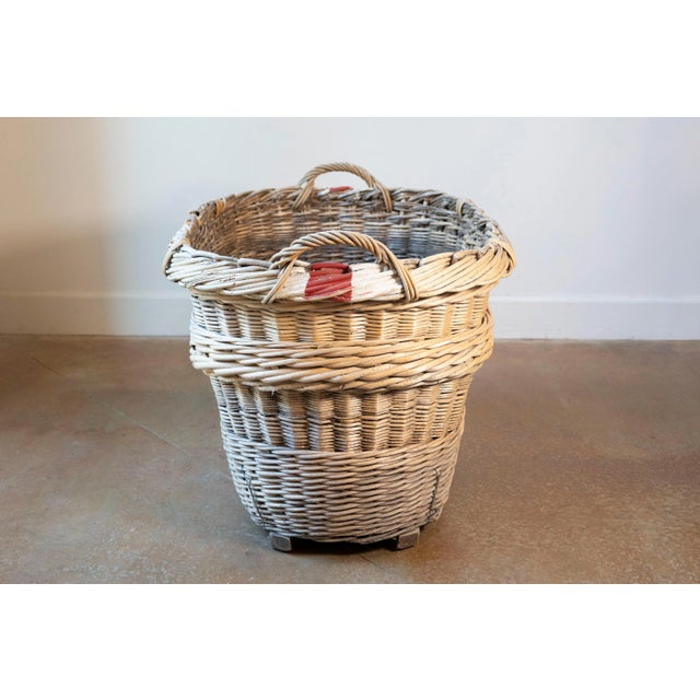Mid 20th Century French Champagne Harvesting Basket For Sale - Image 5 of 8