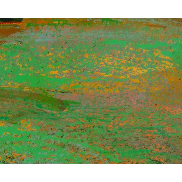 1980s “Trees” Abstract Acrylic Landscape Diptych by Harry Hilson For Sale In Indianapolis - Image 6 of 9