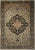 19th Century Persian Farahan Sarouk Area Rug, Handwoven Medallion Pattern, Ivory & Navy, 4’ X 5’ For Sale - Image 4 of 12