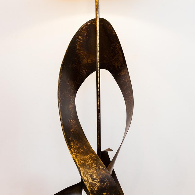 Vintage Mid Century Ribbon Floor Lamp by Laurel Lamp Co. For Sale In Los Angeles - Image 6 of 12