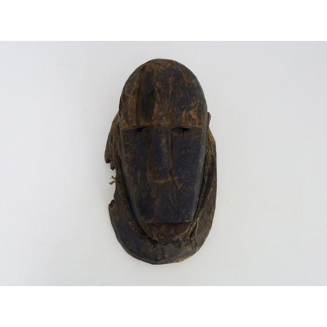 African Mask in Wood, 1950s For Sale - Image 10 of 10