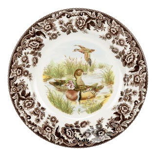 Spode Woodland Dinner Plate 10.5", Wood Duck For Sale