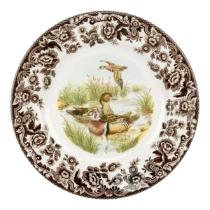 Spode Woodland Dinner Plate 10.5", Wood Duck