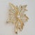Vintage Napier 1980s Gold Maple Leaf Brooch Faux Pearl Rhinestone Statement Pin For Sale In Saint Louis - Image 6 of 17