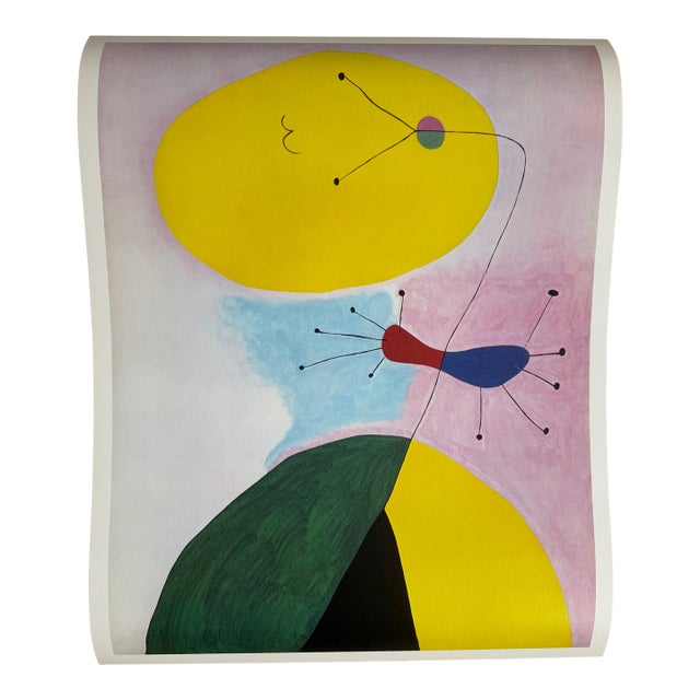 Joan Miró (1893-1983), Potrait, 1938, Copyright 1977 by Kunstkreis Lucerne Adagp Paris and Cosmopress Geneva, Printed in Switzerland For Sale