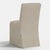 Textile Slipcover for Stoffer Home x Cloth & Company for Lindy Dining Chair in Jane Stripe Burlap For Sale - Image 7 of 7