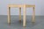 Wood Small Tile Beech Table, Denmark, 1970s For Sale - Image 7 of 11