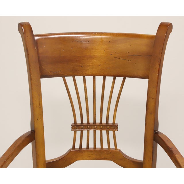 Baker Milling Road Spindle Country Cottage Farmhouse Dining Chairs