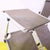 Folding Sun Loungers in Aluminum and Perforated Fabric, Set of 2 For Sale - Image 4 of 10