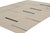 Rug & Kilim Rug & Kilim’s Contemporary Kilim, Beige With Black Stripes, Off-White Accents For Sale - Image 4 of 7