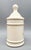 Mid 20th Century Vintage Painted Glass Apothecary Jar – Pro Dolore (“For Pain”) – Eli Lilly Pharmaceutical Display For Sale - Image 5 of 8