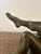 1910s 1910s Louis Chalon Bronze Nude Woman Sculpture Putting on Stockings on Marble Base For Sale - Image 5 of 11