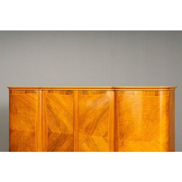 Art Deco Style Sideboard in Walnut For Sale - Image 12 of 18