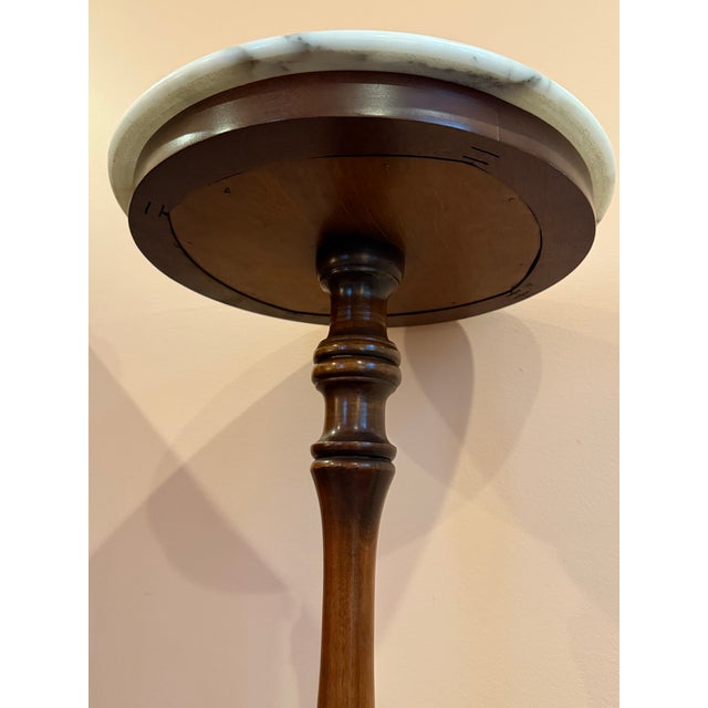 Late 19th Century Victorian Marble Top Plant Stand For Sale In Philadelphia - Image 6 of 9