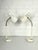 Adjustable White Lacquered Steel and Brass Desk Lamps from BJS, Sweden, 1960s, Set of 2 For Sale - Image 13 of 17
