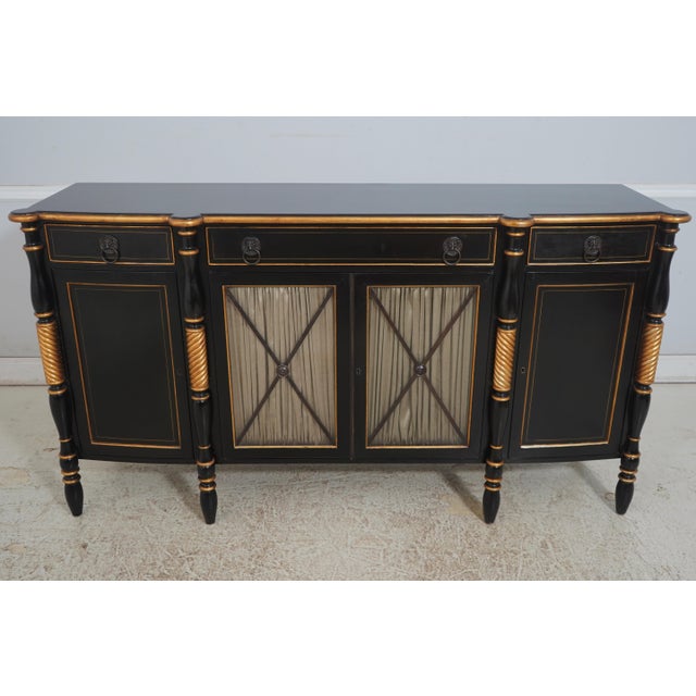 Age: Approx: 25 Years Old Details: Felt Lined Silverware Drawers Glass Doors w. Metal & Curtains High Quality Construction...