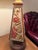 Vintage Romweber Mid-Century 4-sided pyramid table lamp with carved grapevine in MINT condition. A highly collectible...