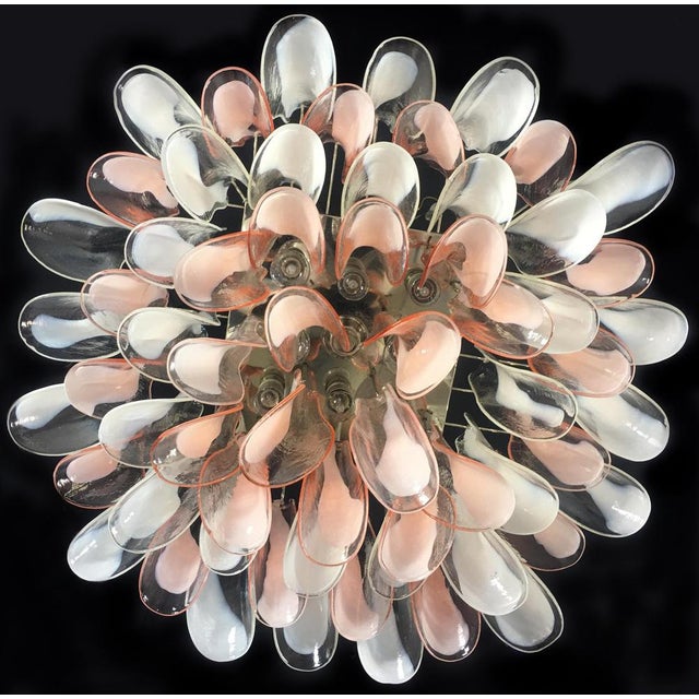 1990s Italian Flamingo Ceiling Light in Murano, 1990 For Sale - Image 5 of 13