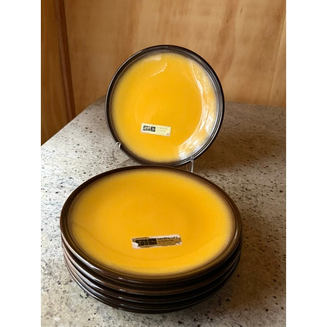 1970s Vintage Plates from SIC Scuola Italiana Ceramiche, Italy, 1970s, Set of 6 For Sale - Image 5 of 14