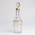 Antique French Louis XVI Gilded Crystal Decanter With Heart Stopper For Sale - Image 9 of 14