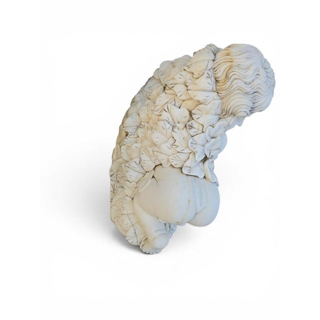Italian Artist, Cherub Sculptures, Late 20th Century, Marble, Set of 2 For Sale - Image 10 of 11