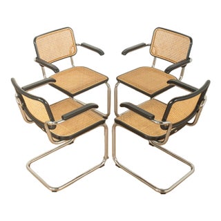 S64 Cantilever Chairs by Marcel Breuer for Thonet, Set of 4 For Sale