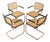 S64 Cantilever Chairs by Marcel Breuer for Thonet, Set of 4 For Sale
