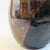 Mid 20th Century Vintage Brown Studio Pottery Vase With Overlapping Brown and Black Glazes For Sale - Image 5 of 11