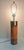 Mid-Century Modern Vintage Mid-Century Modern Oak and Brass Cylinder Table Lamp For Sale - Image 3 of 13
