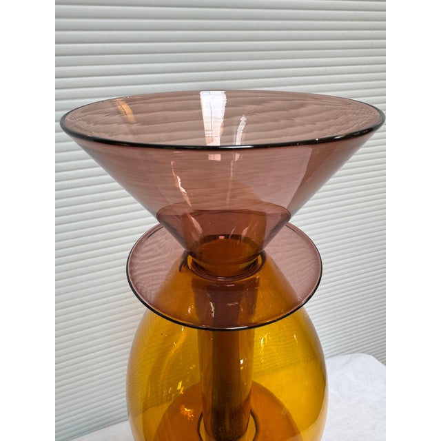 Kare Amore Orange Vase, Three Piece For Sale - Image 10 of 12