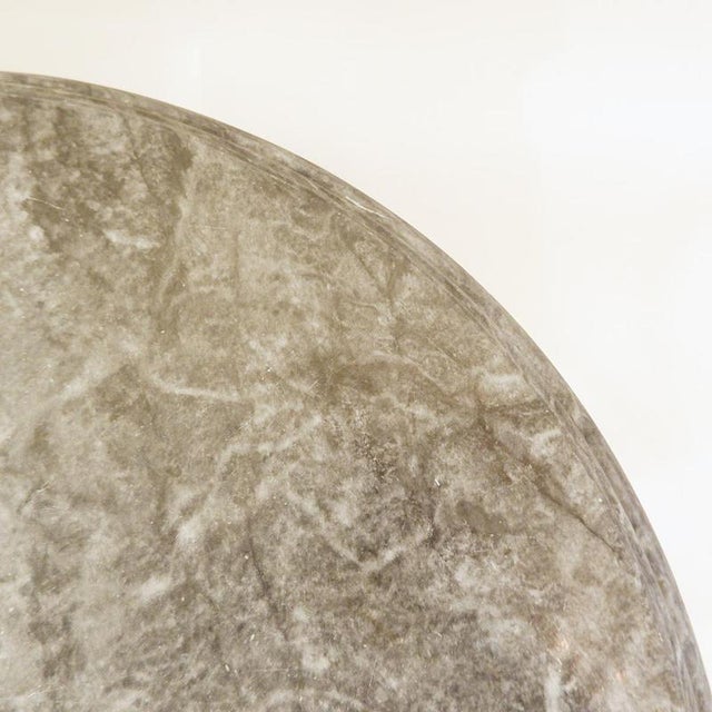 Grey Marble Coffee Table, 1960s For Sale - Image 6 of 15