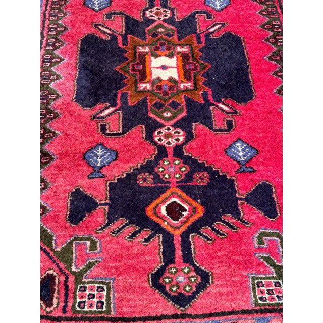 Vintage Hamadan Rug, 1960s For Sale - Image 12 of 15