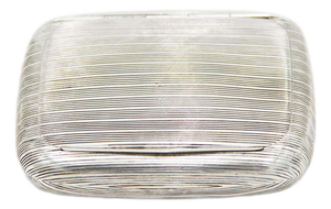 Guilloche Silver Snuff Box