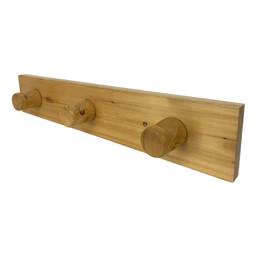 ハンガーラック 70s Long Coat Rack from Les Arcs French Coat Rack in Pinewood attributed to Charlotte Perriand for