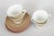 Mandarin Teacups with Saucers from Marianne Westman for Rörstrand, 1960s, Set of 8 For Sale - Image 3 of 5