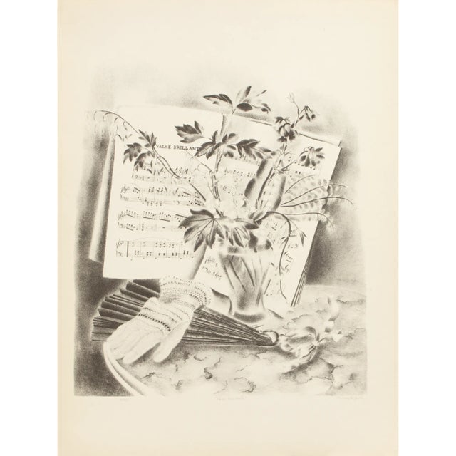 1939 After Minetta Good "Valse Brillante", First Edition Period Offset Lithograph For Sale