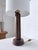 Brown Vintage Art Deco Oak Desk Lamp, 1940s For Sale - Image 8 of 18