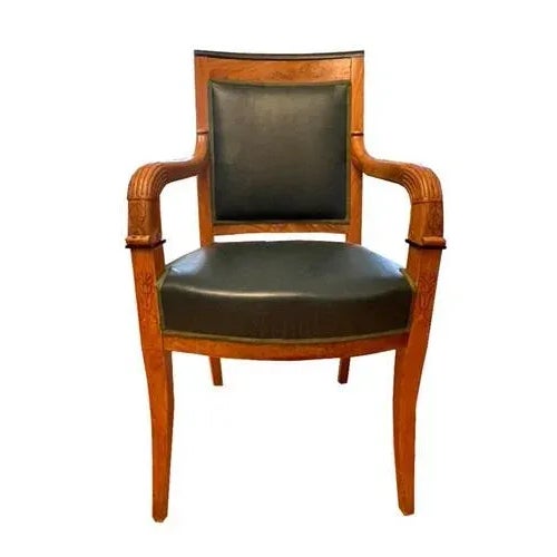 Set of Biedermeier Armchairs in Cherry For Sale - Image 11 of 13